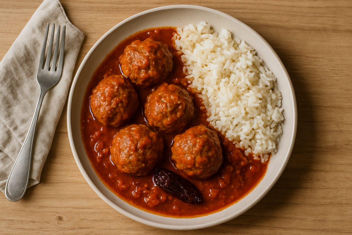 Albóndigas al chipotle
