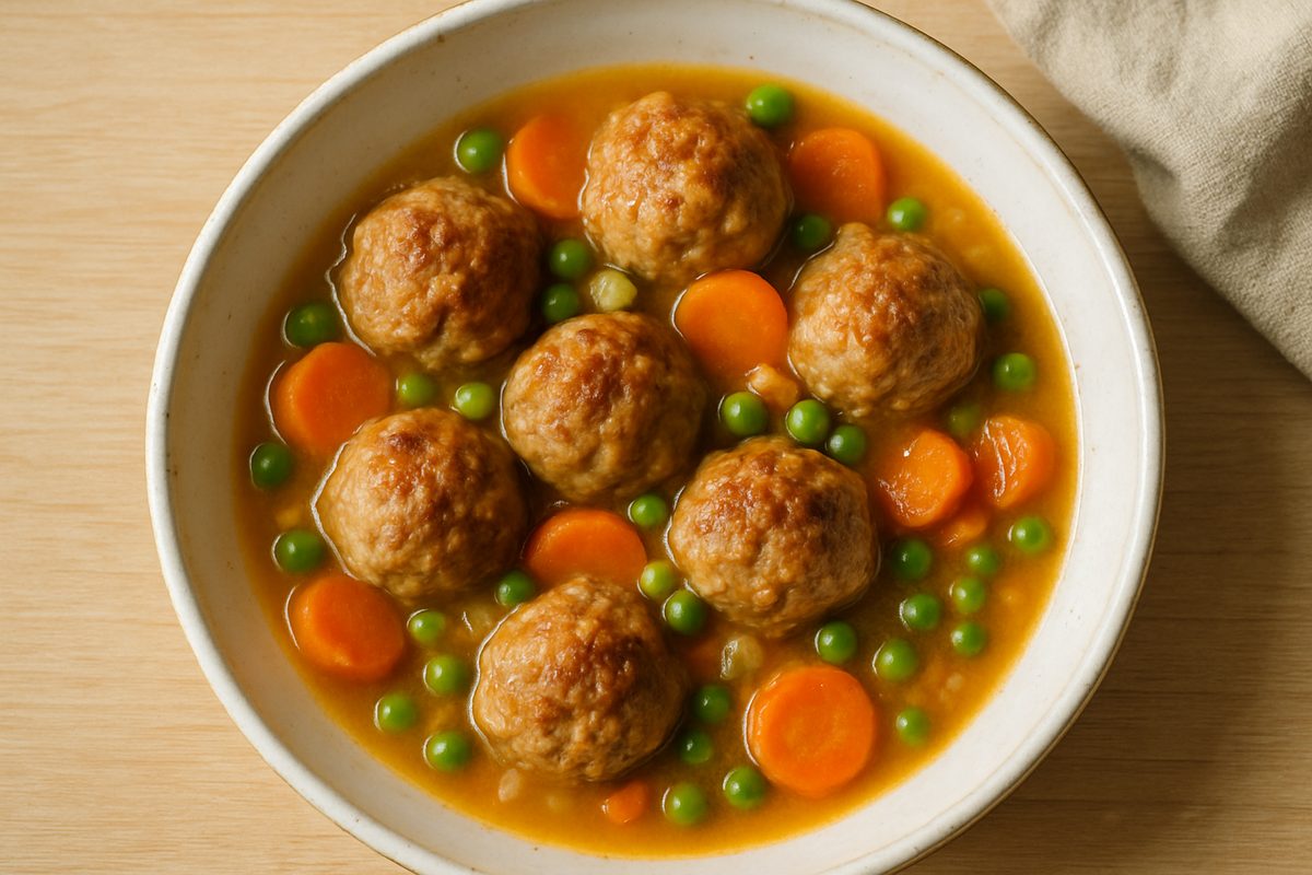 Albóndigas de ternera en salsa