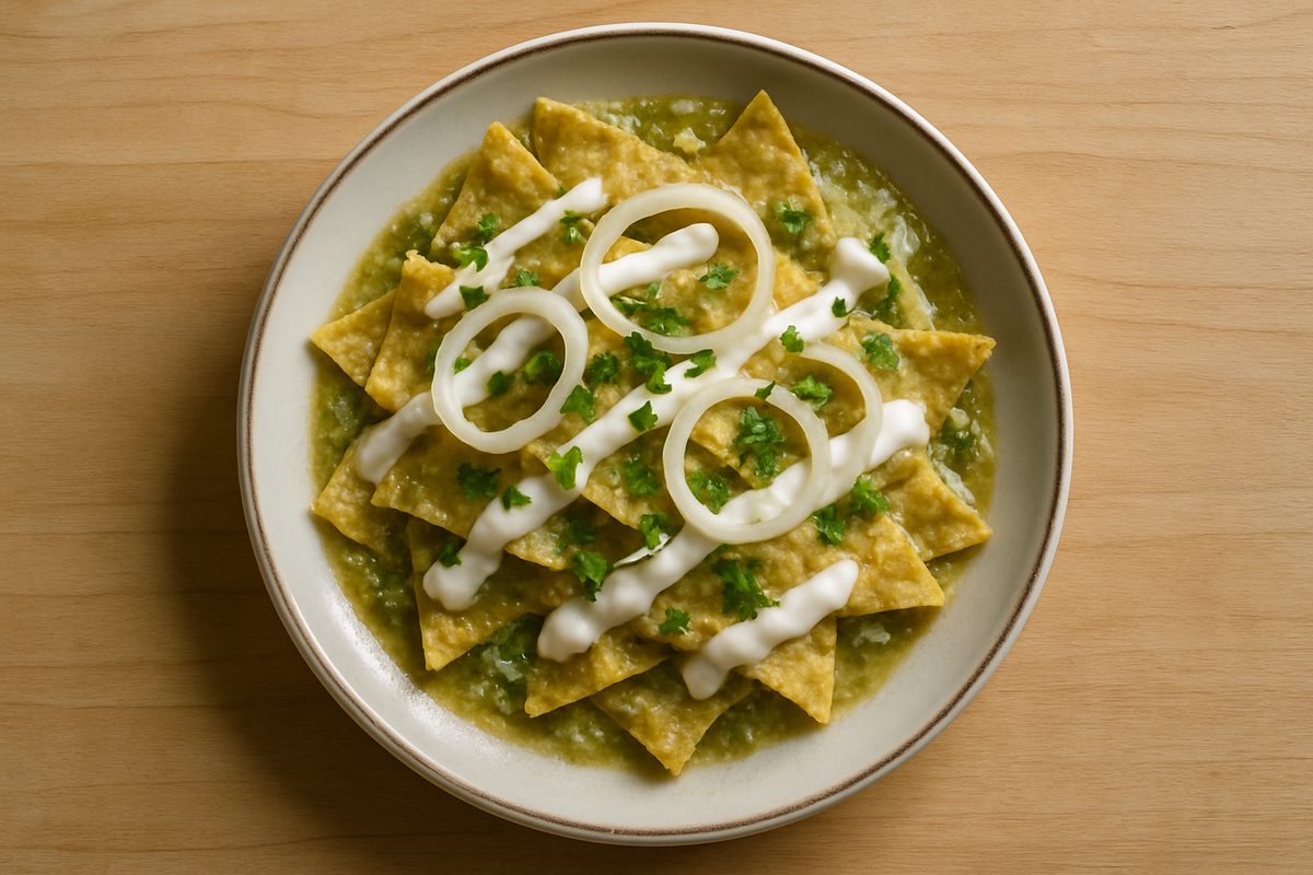 Chilaquiles verdes