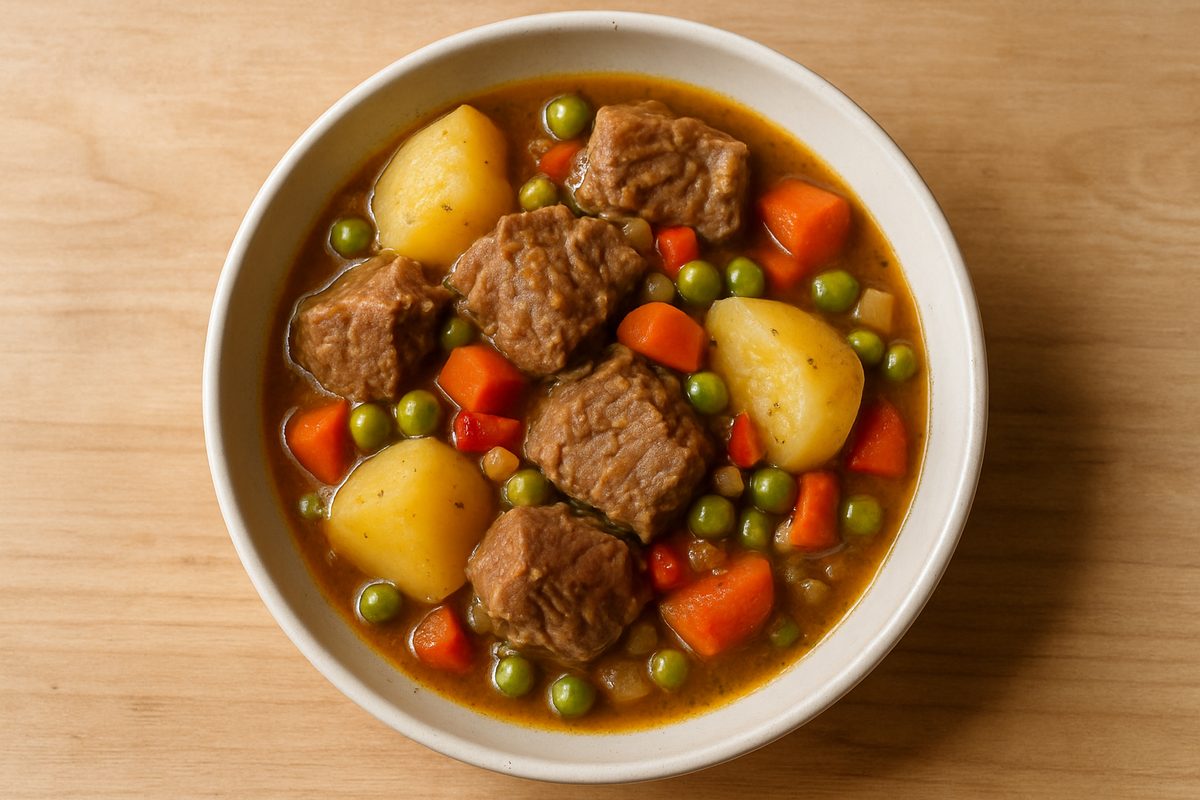 Estofado de carne con papas