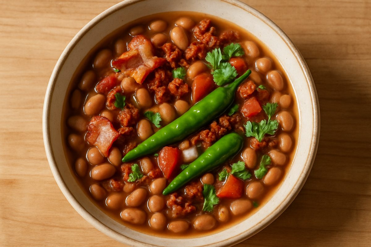 Frijoles charros
