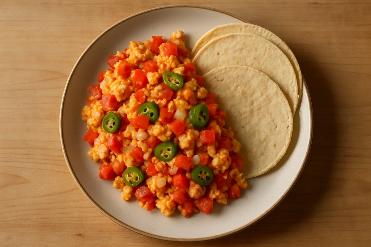 Huevos a la mexicana