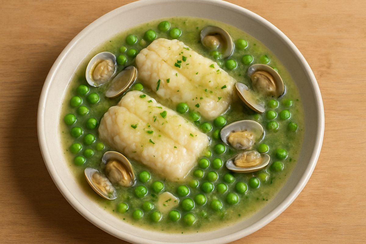 Merluza en salsa verde