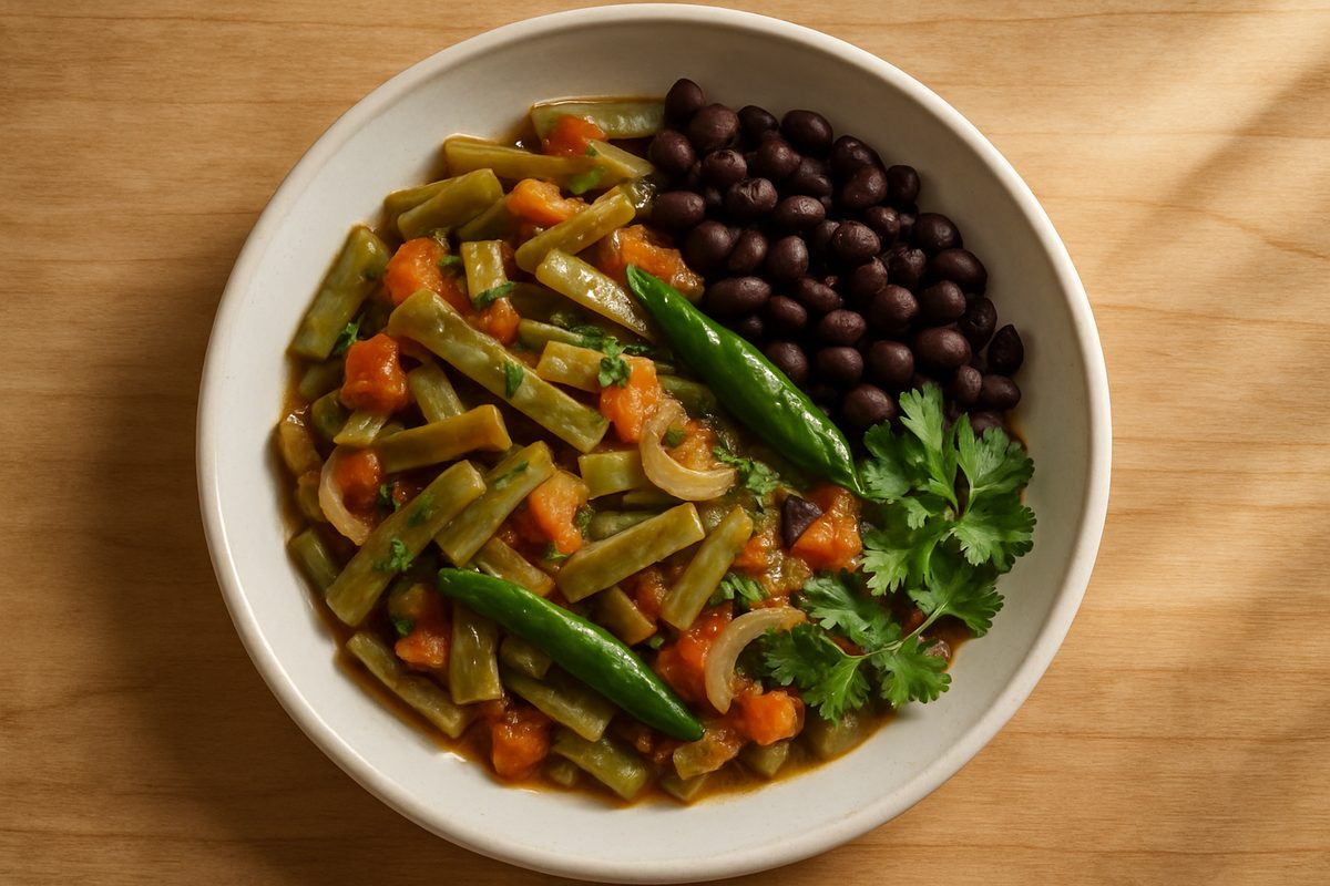 Nopales guisados con jitomate