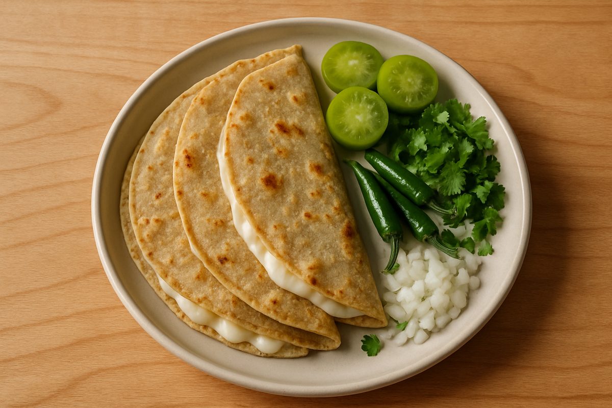 Quesadillas al comal